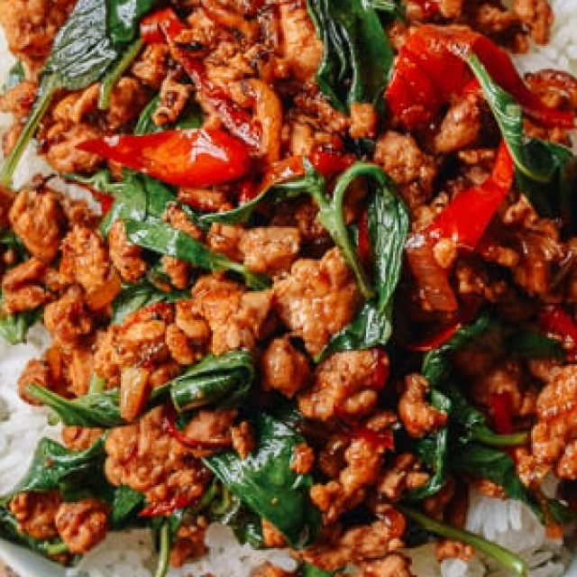 Thai Basil Pork Curry